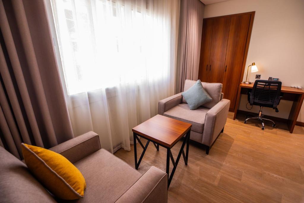 Posezení v ubytování سويت بارك جدة - Suite Park Jeddah