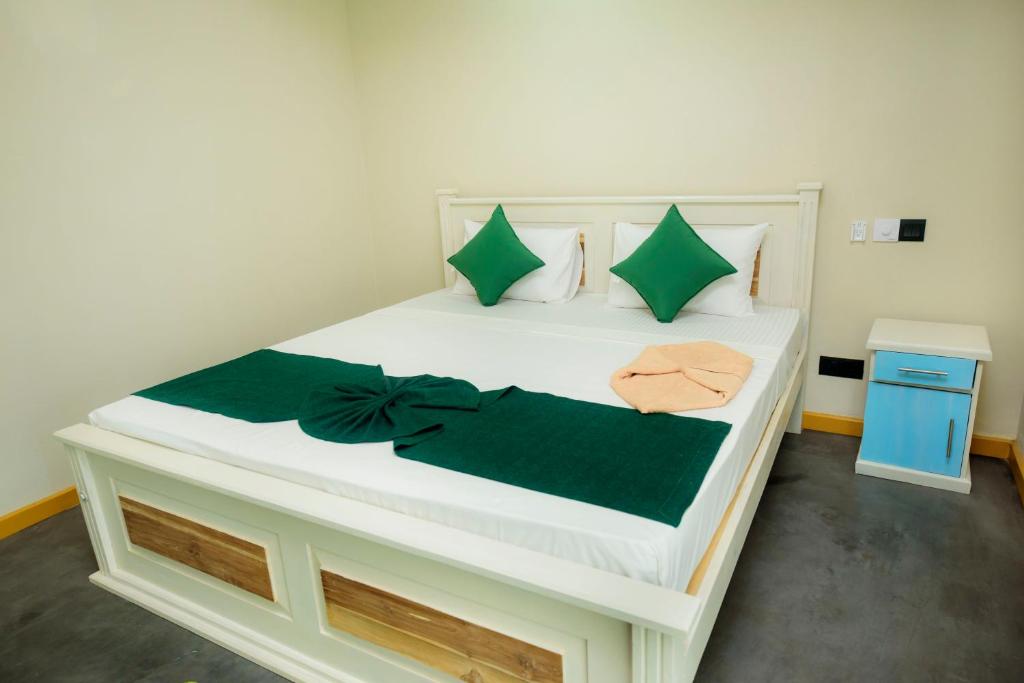 Postel nebo postele na pokoji v ubytování Crystal Resort