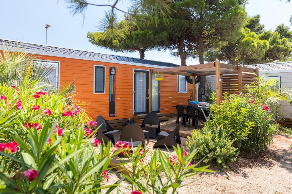 Zahrada ubytování Camping La Presqu'Île du Barcarès