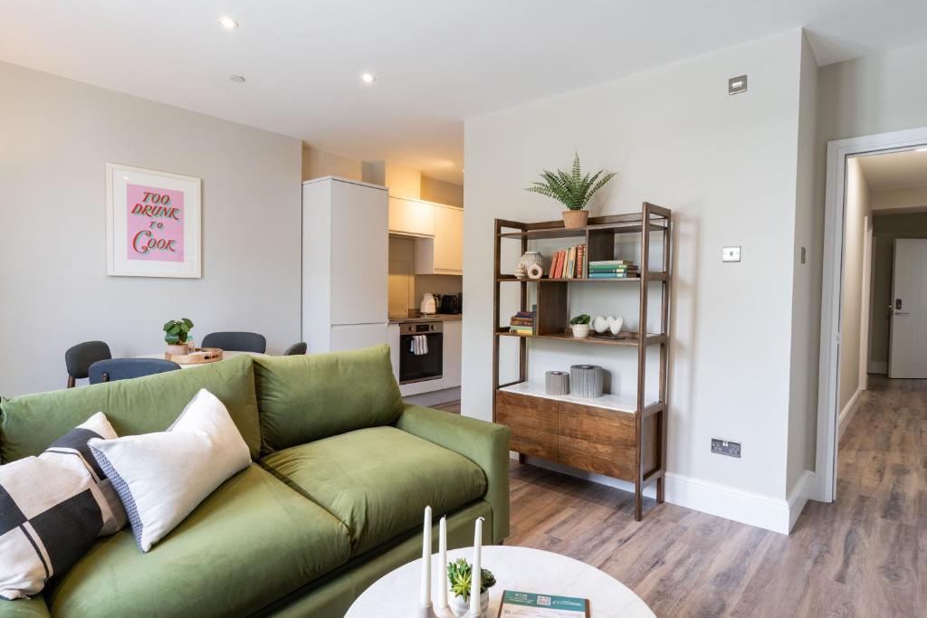 Posezení v ubytování Wellington Place I Your Apartment