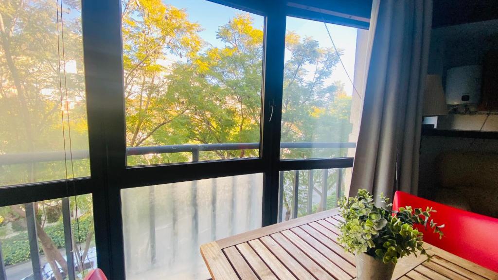 Balkón alebo terasa v ubytovaní Loft Playa Suite Málaga