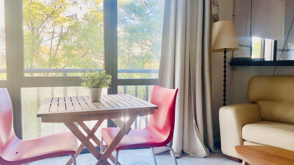 Posedenie v ubytovaní Loft Playa Suite Málaga