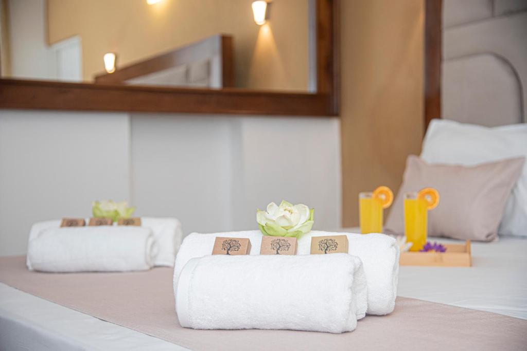 Postel nebo postele na pokoji v ubytování Sky Garden Hotel - KANDY