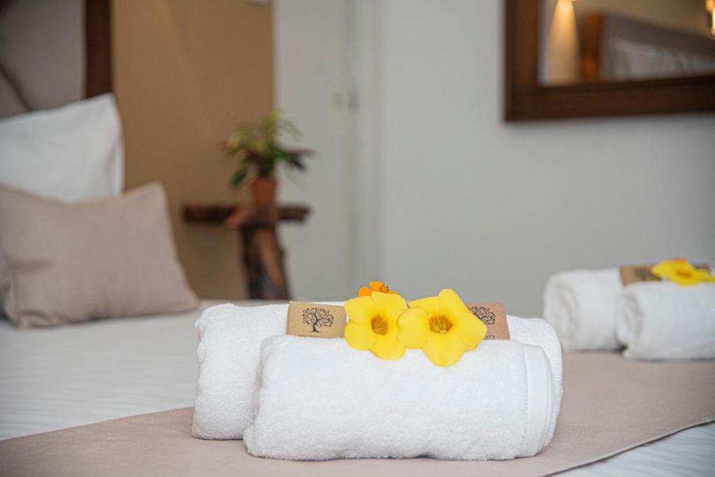 Postel nebo postele na pokoji v ubytování Sky Garden Hotel - KANDY