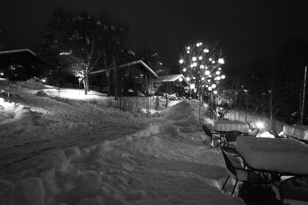 Hotel Village v zimě