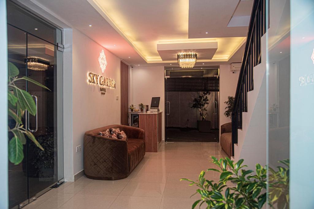 Vstupní hala nebo recepce v ubytování Sky Garden Hotel - KANDY