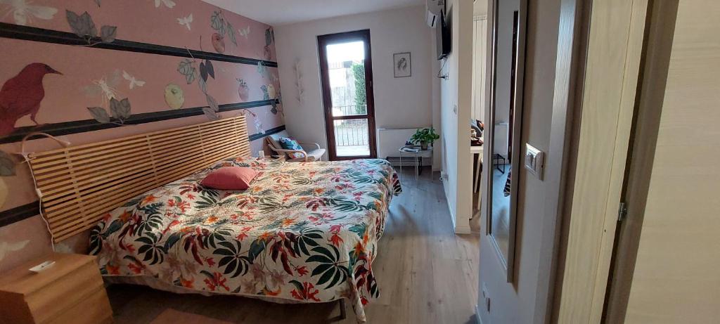 Posteľ alebo postele v izbe v ubytovaní B&BLeTerrazze BoutiqueHotel2-Torino