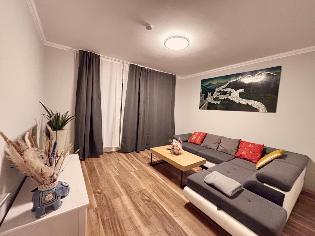 Posezení v ubytování Altstadt Apartments - Wohnen im Herzen der Stadt