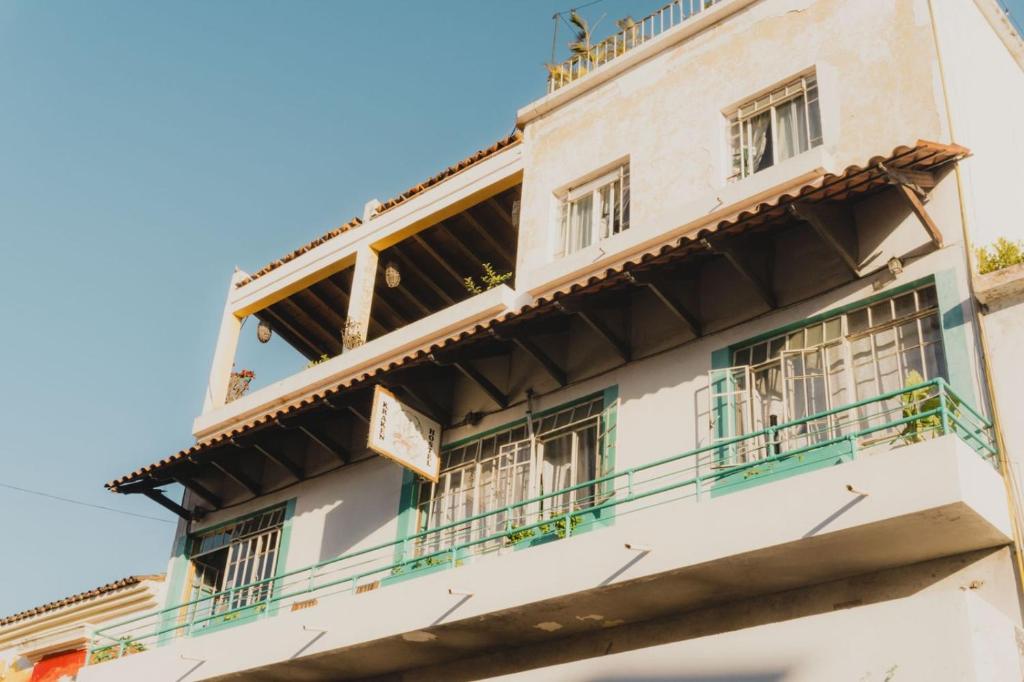 Balkón nebo terasa v ubytování Casa Kraken Hostel