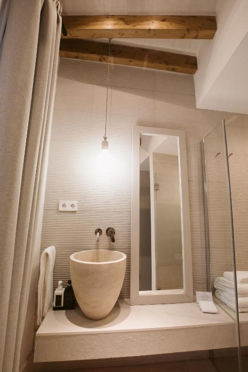 Koupelna v ubytování Casa Aura Hotel