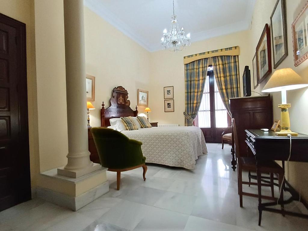 Postel nebo postele na pokoji v ubytování Casa San José