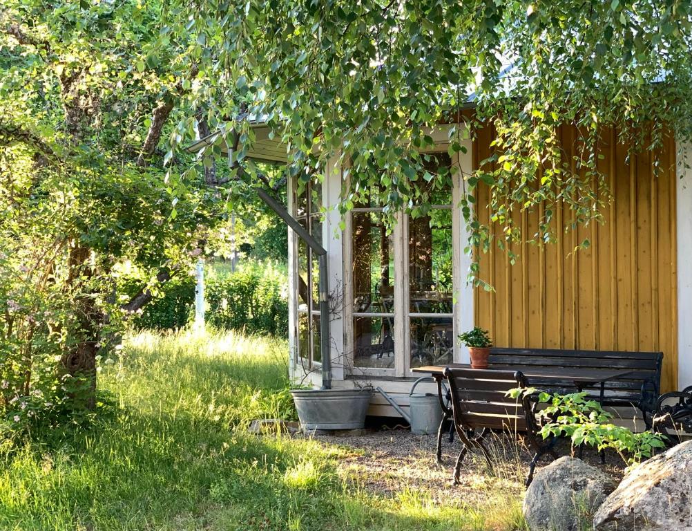 Zahrada ubytování Tåtorp vandrarhemmet