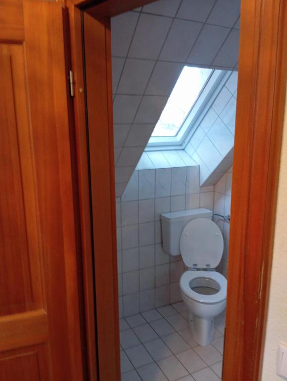 Koupelna v ubytování Eichen Schlössl