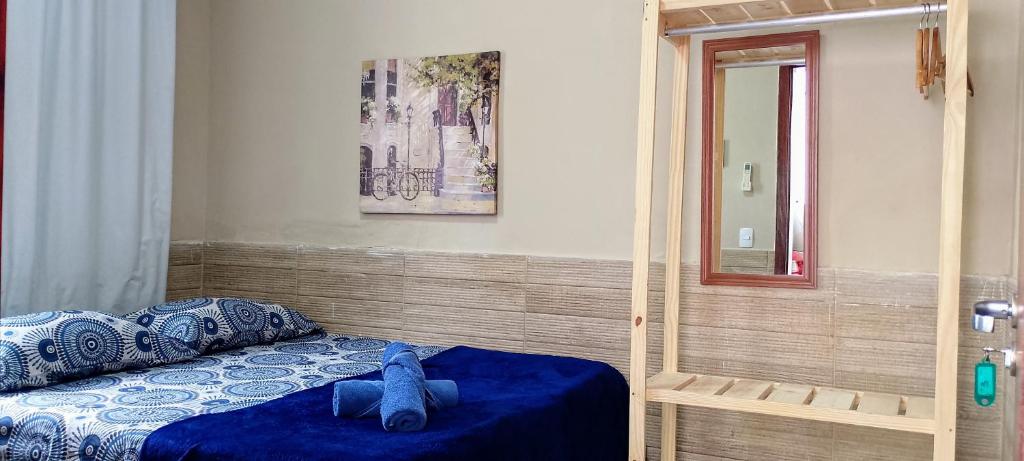 Postel nebo postele na pokoji v ubytování Hostel Aldeia Inn