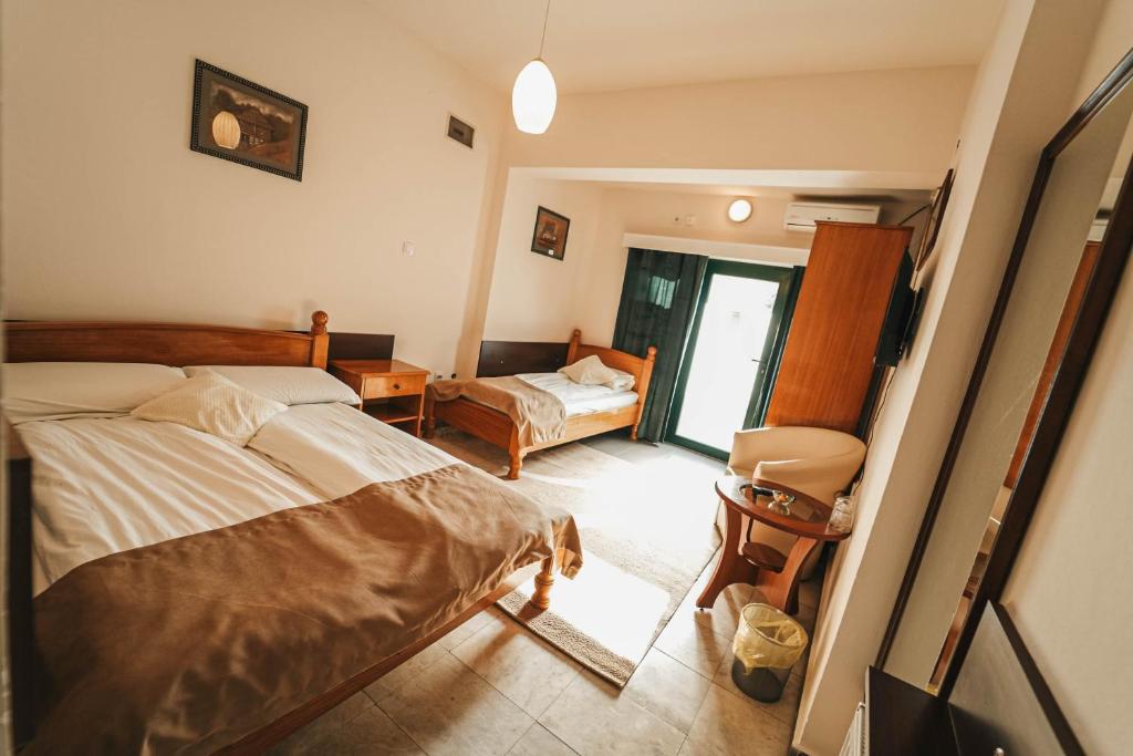 Postel nebo postele na pokoji v ubytování B&B Passage