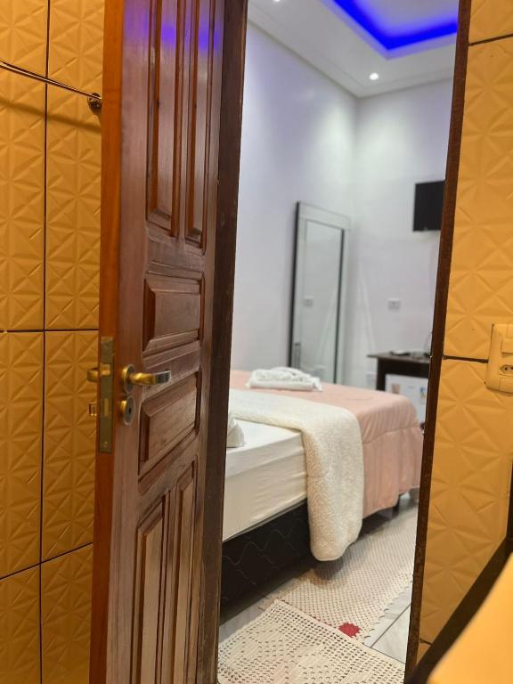 Postel nebo postele na pokoji v ubytování Hotel Fazenda Bonito