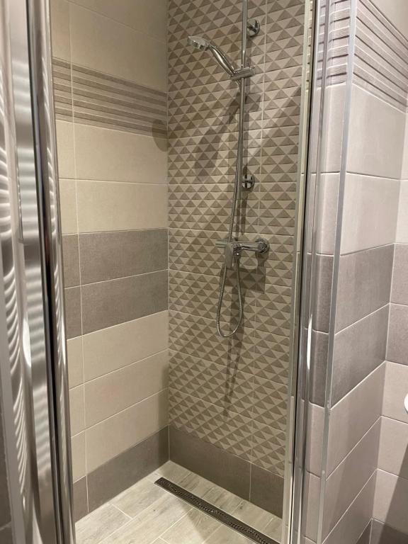 Koupelna v ubytování Apartmancheb