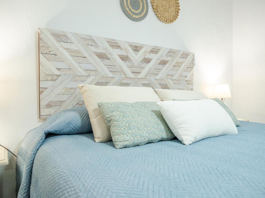 Postel nebo postele na pokoji v ubytování Apartamentos Casamonteymar