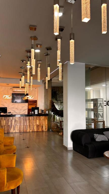 Posezení v ubytování Hotel ANB Aeropuerto Guadalajara
