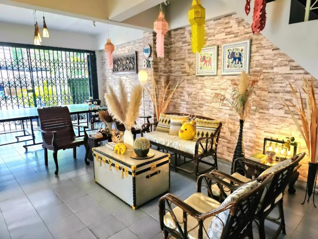 Bed and Terrace Guesthouse Chiang Mai - Resim 24