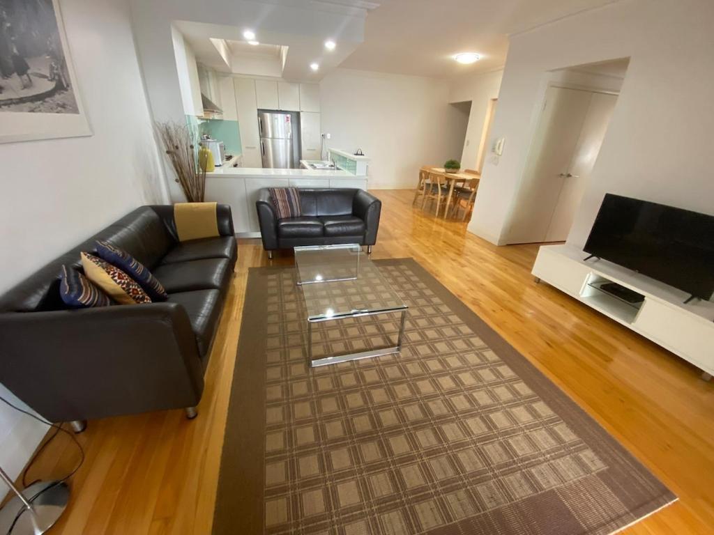 Μια τηλεόραση ή/και κέντρο ψυχαγωγίας στο James Henty Apartments