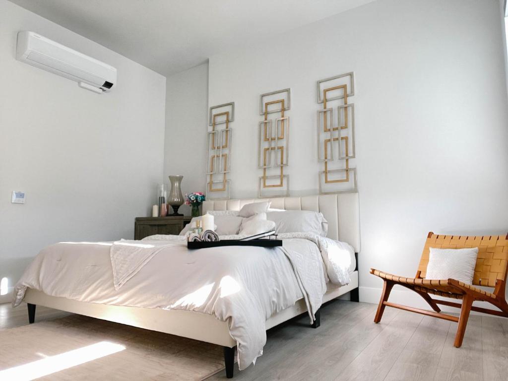 En eller flere senge i et værelse på S19 Resident