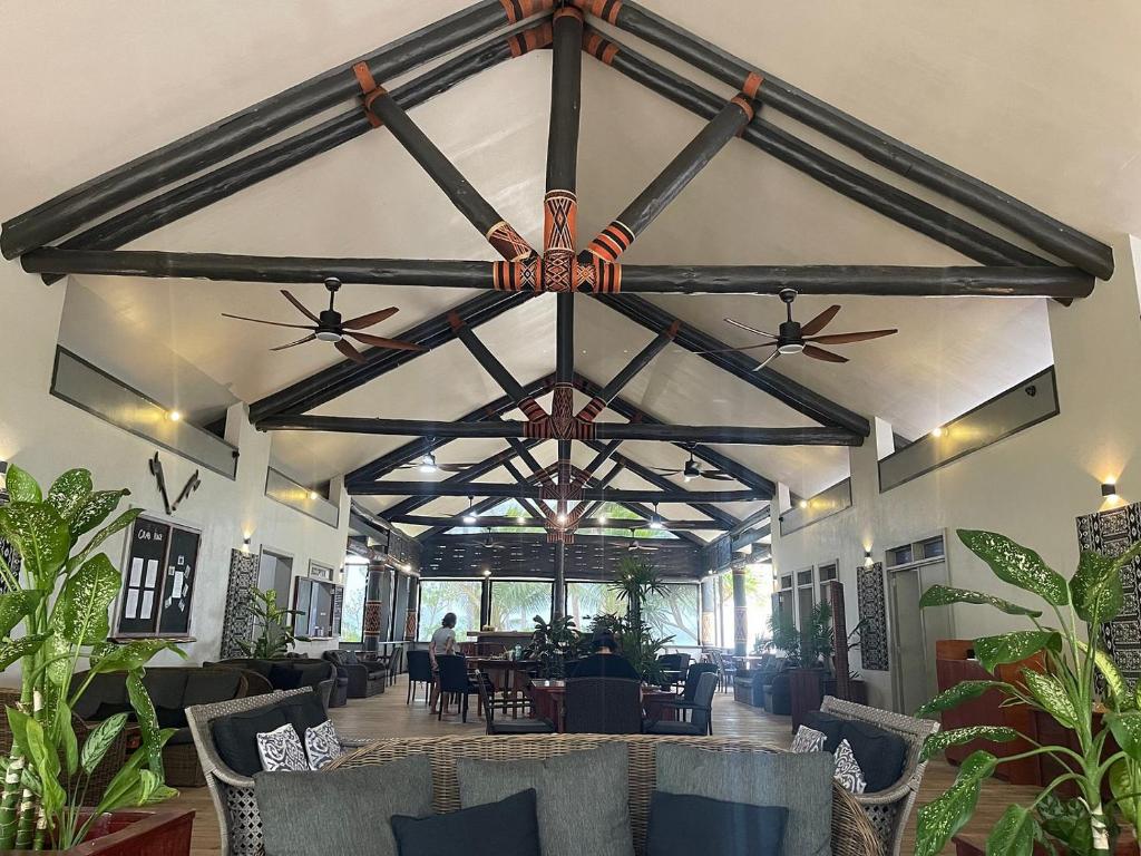Restaurace v ubytování Coconut Beach Resort