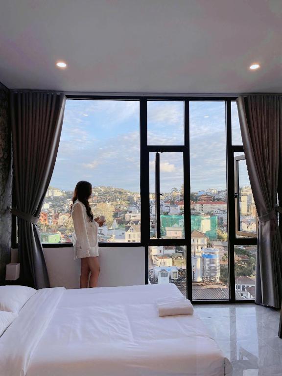 Giường trong phòng chung tại Ben Ben Hotel - Near City Center - Budget Stay