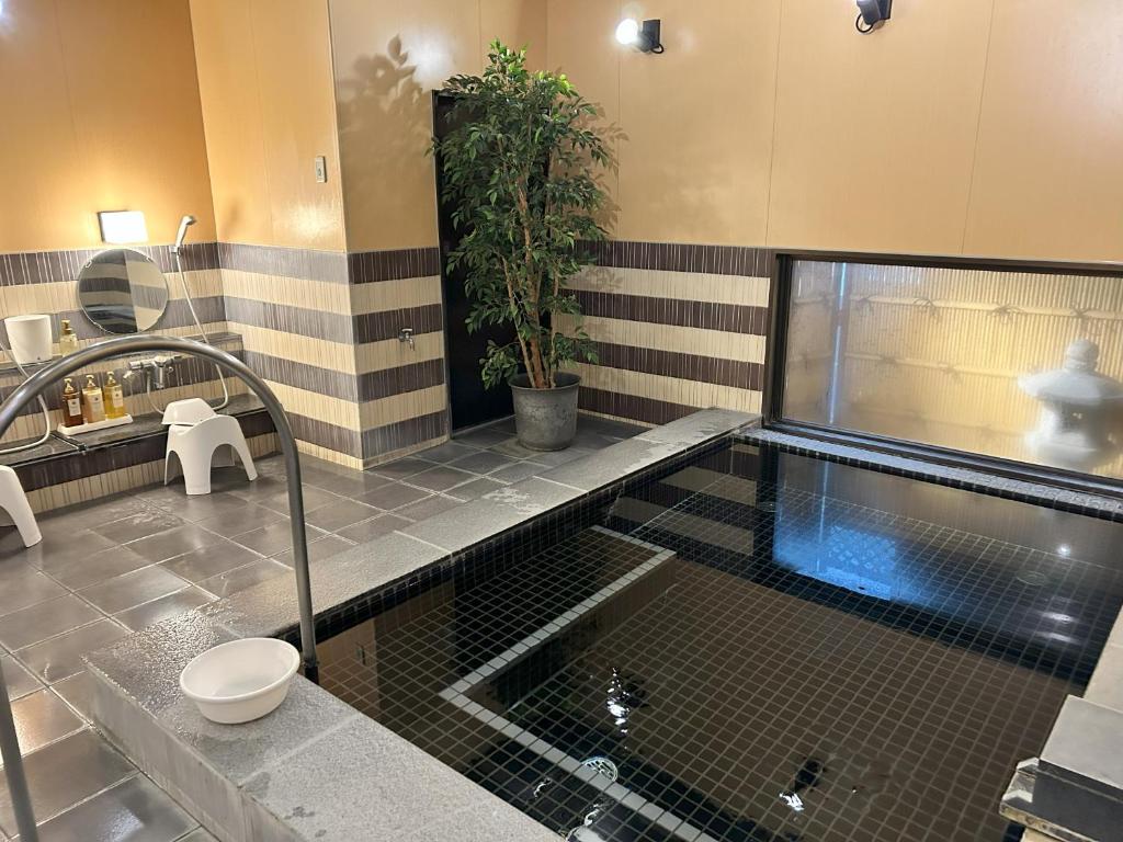 Koupelna v ubytování Concept Hotel Wakyu