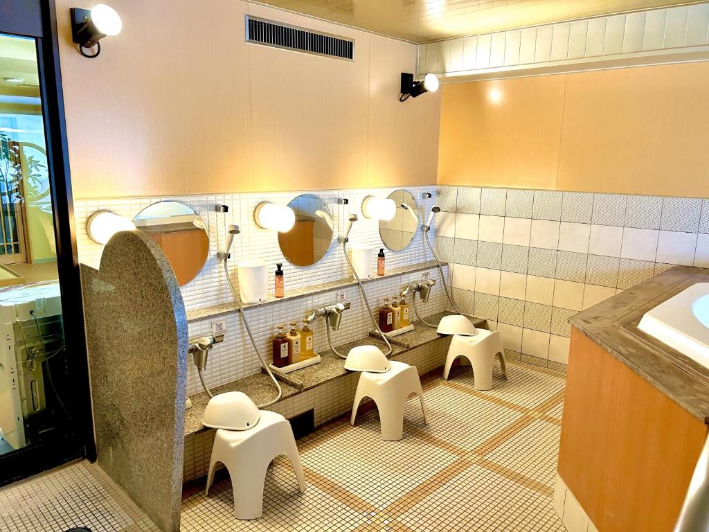 Koupelna v ubytování Concept Hotel Wakyu