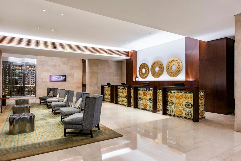 Posezení v ubytování Bogotá Marriott Hotel