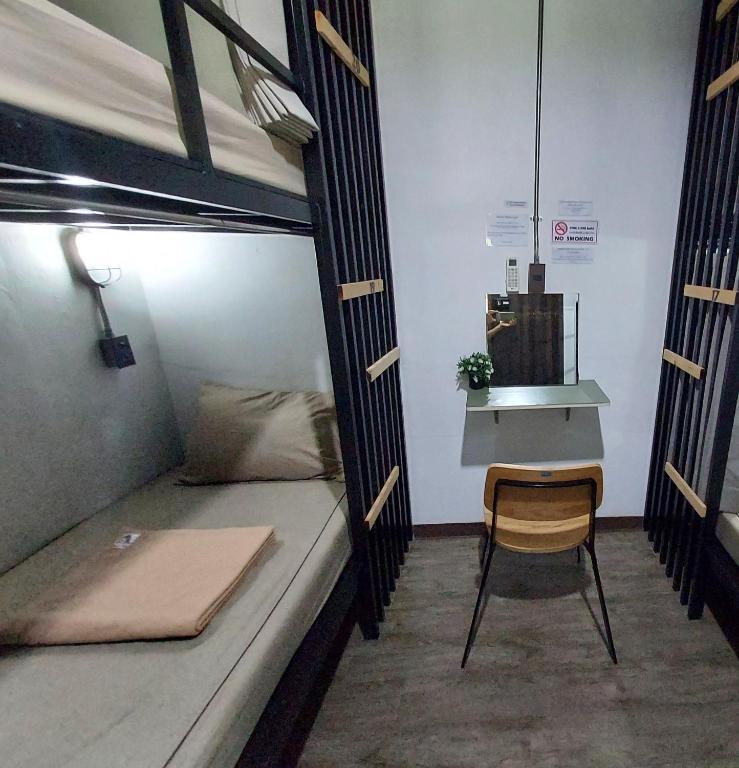 Postel nebo postele na pokoji v ubytování Feel Good Hostel bk
