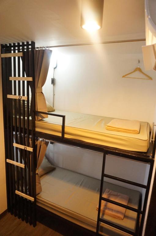 Postel nebo postele na pokoji v ubytování Feel Good Hostel bk