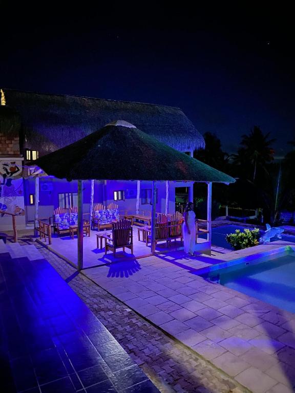 Bazén v ubytování Culla Lodge nebo v jeho okolí