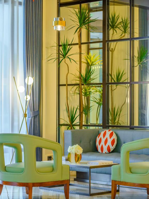 Posezení v ubytování Donghu Collection Hotel