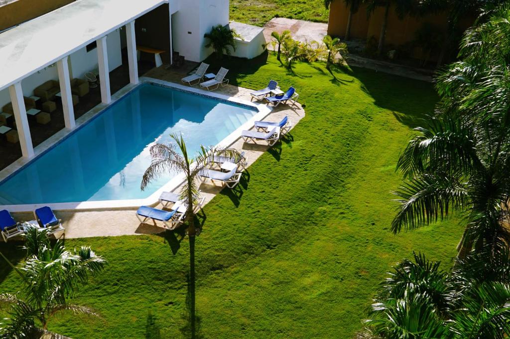 Bazén v ubytování Hotel Marimba Punta Cana nebo v jeho okolí