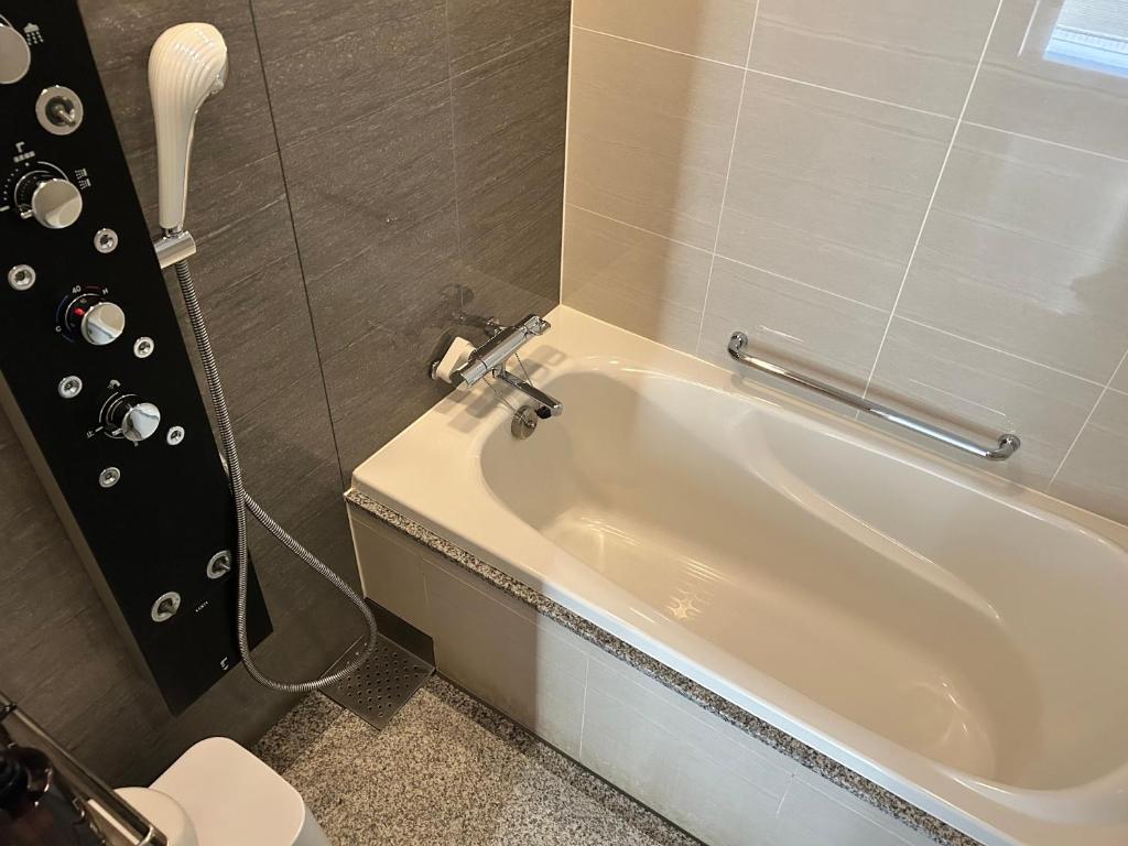 Koupelna v ubytování Hotel Keihan Kyoto Grande