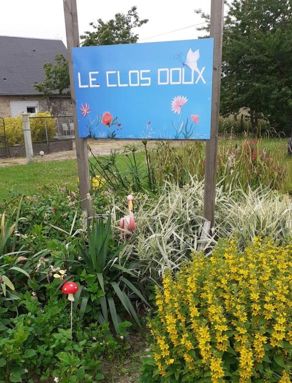 Zahrada ubytování Le Clos Doux