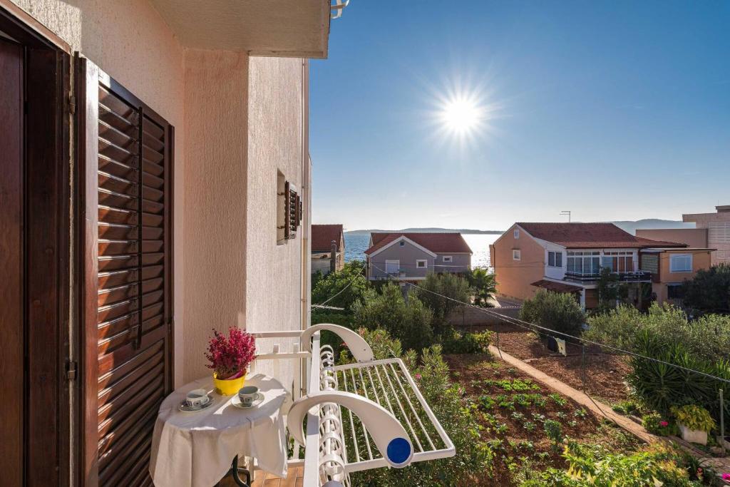 Balkón alebo terasa v ubytovaní Family Apartments Barbarella