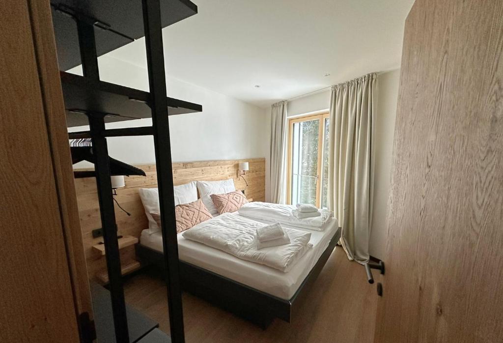Posteľ alebo postele v izbe v ubytovaní Chalet H Montafon