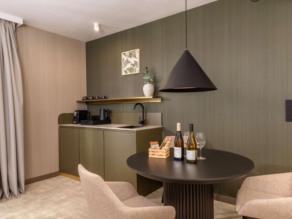 Kuchyň nebo kuchyňský kout v ubytování Mövenpick Resort & Spa Karpacz