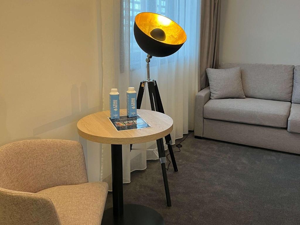 Posezení v ubytování ibis Styles Arras Centre