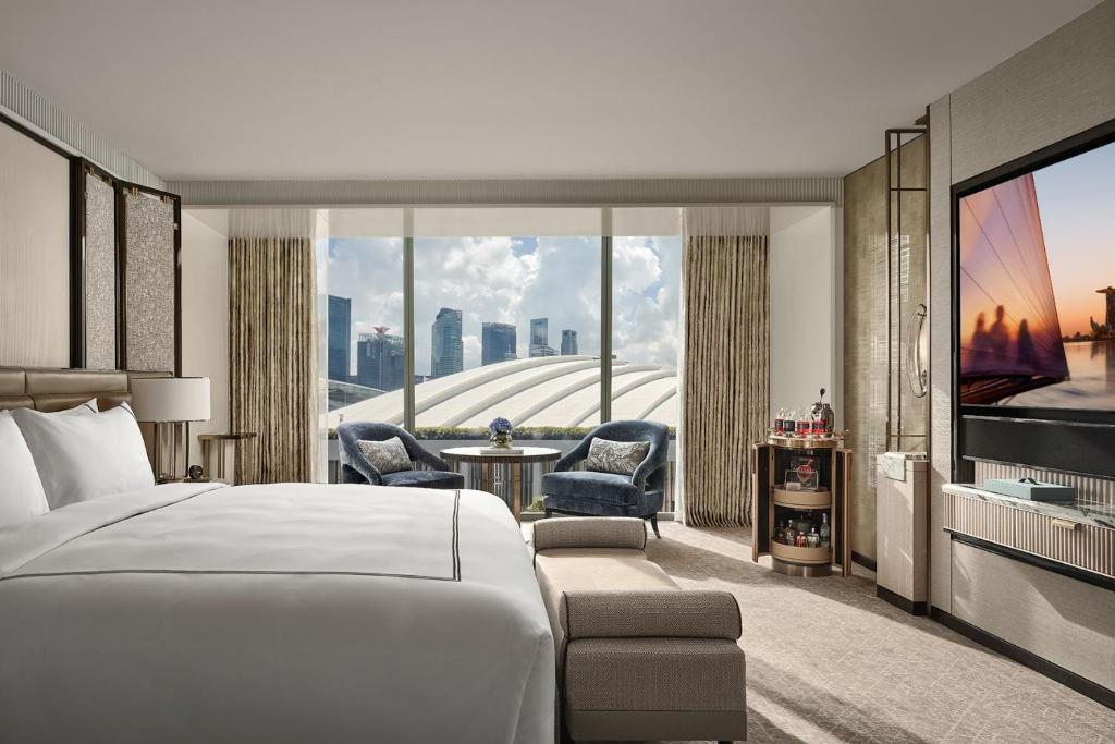 TV/Unterhaltungsangebot in der Unterkunft Marina Bay Sands