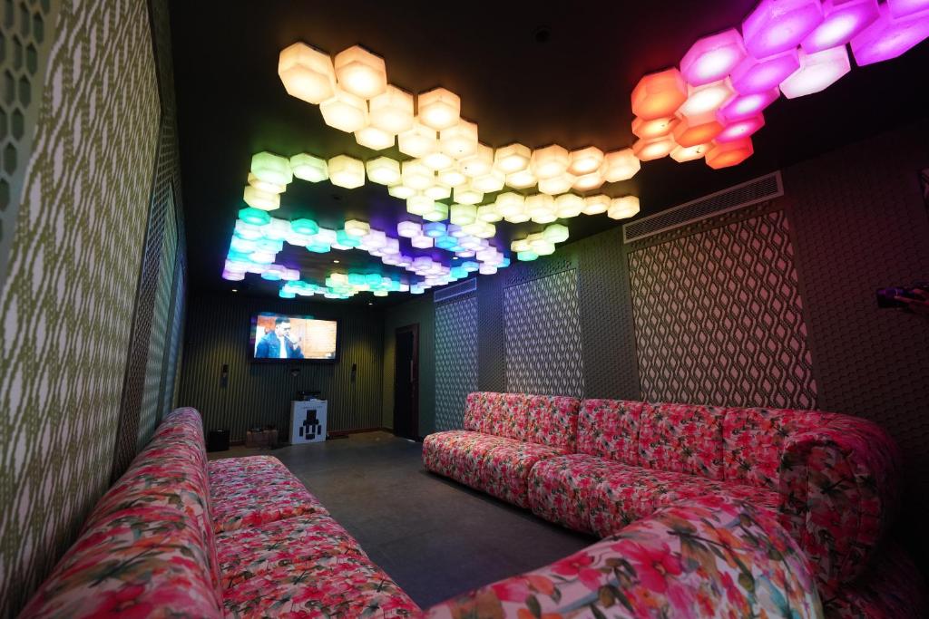 Posezení v ubytování Hotel Grand Amanee