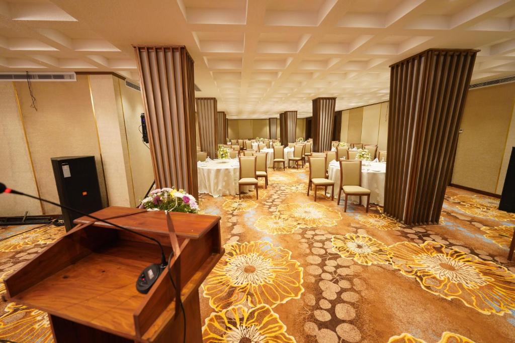 Posezení v ubytování Hotel Grand Amanee