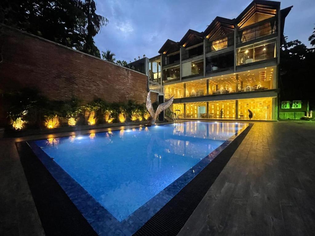 Bazén v ubytování Hotel Grand Amanee nebo v jeho okolí