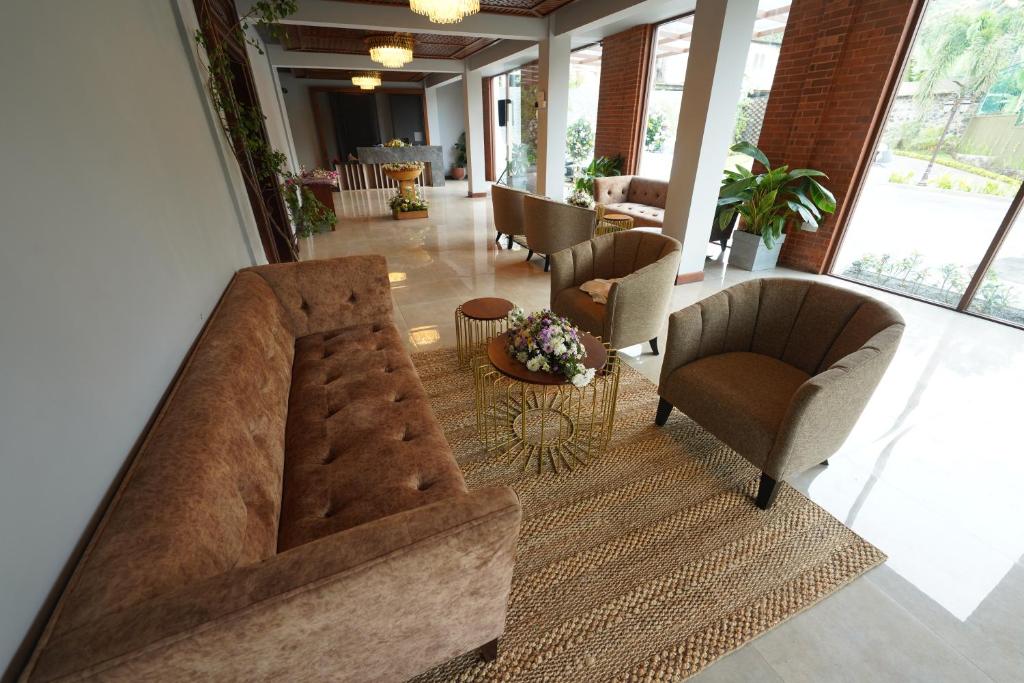 Posezení v ubytování Hotel Grand Amanee