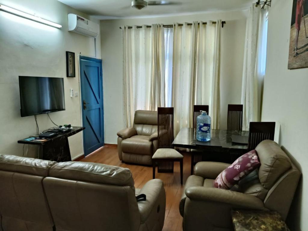 Χώρος καθιστικού στο Njenga And Family Apartments