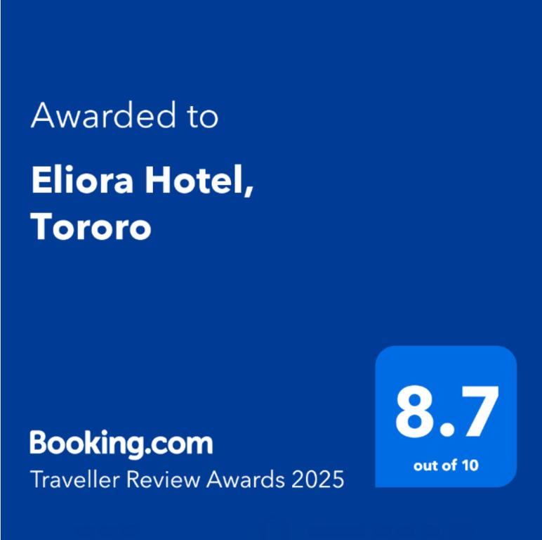 Certifikát, hodnocení, plakát nebo jiný dokument vystavený v ubytování Eliora Hotel, Tororo