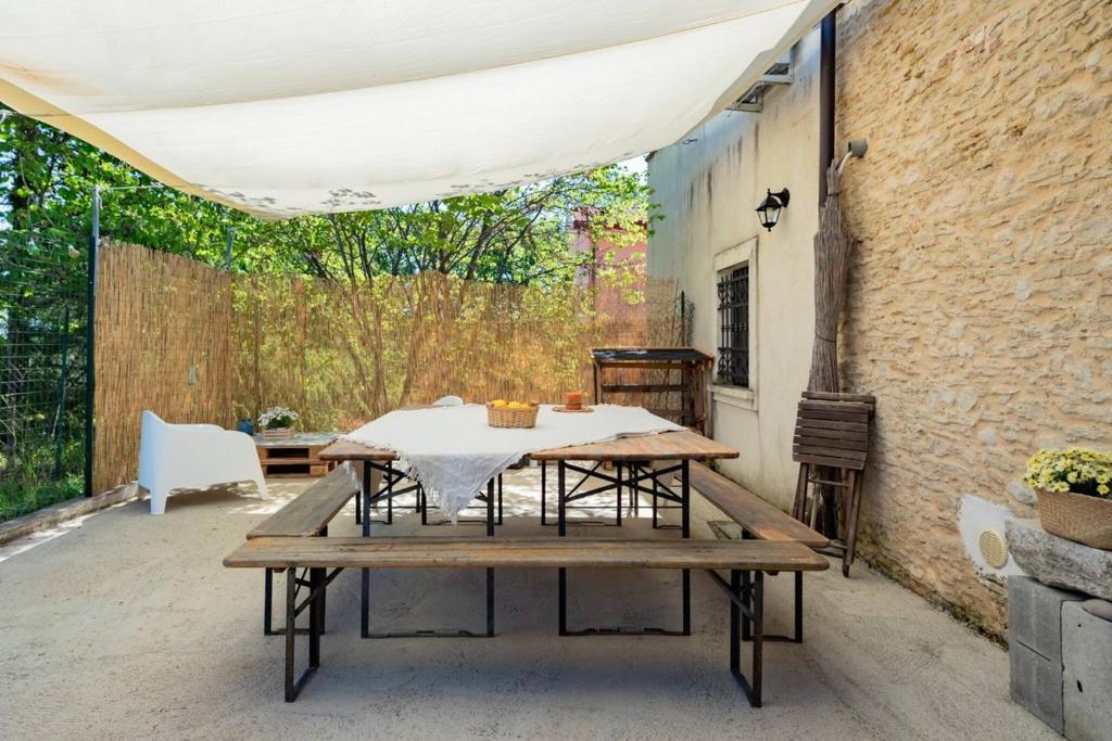 Patio nebo venkovní prostory v ubytování Il fico nel Pozzo - YourPlace Abruzzo